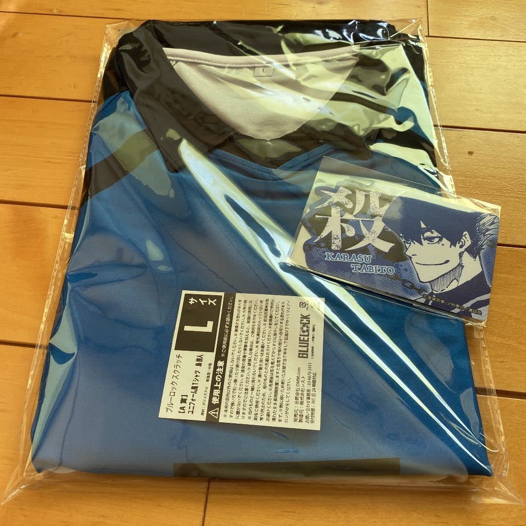 烏旅人 烏 Tシャツ ユニフォーム スクラッチ DMM ブルーロック ブルロ